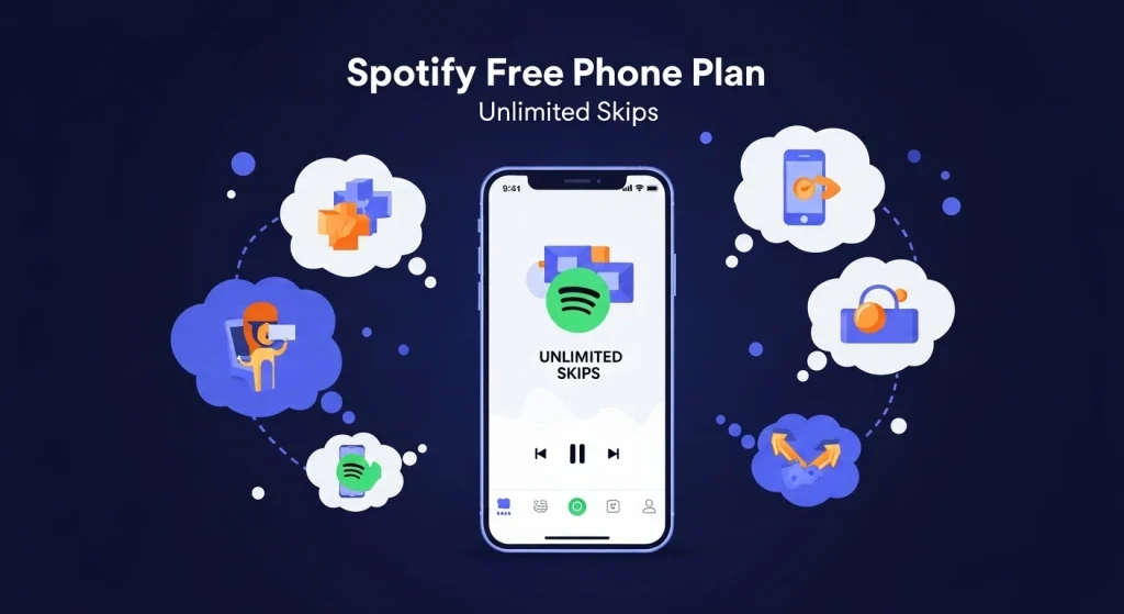 Spotify Free Phone Plan Unlimited Skips Explained