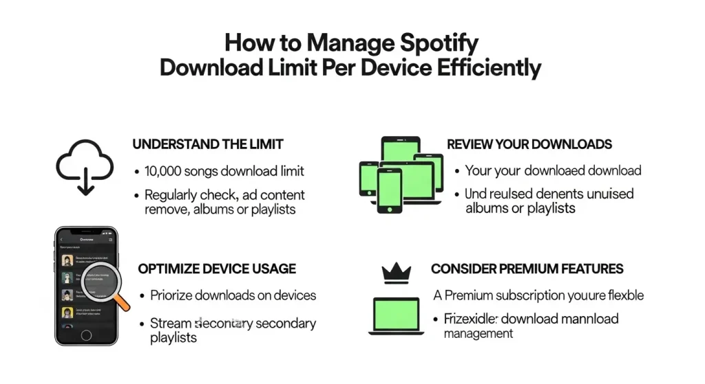 How to Manage Spotify Download Limit Per Device Efficiently