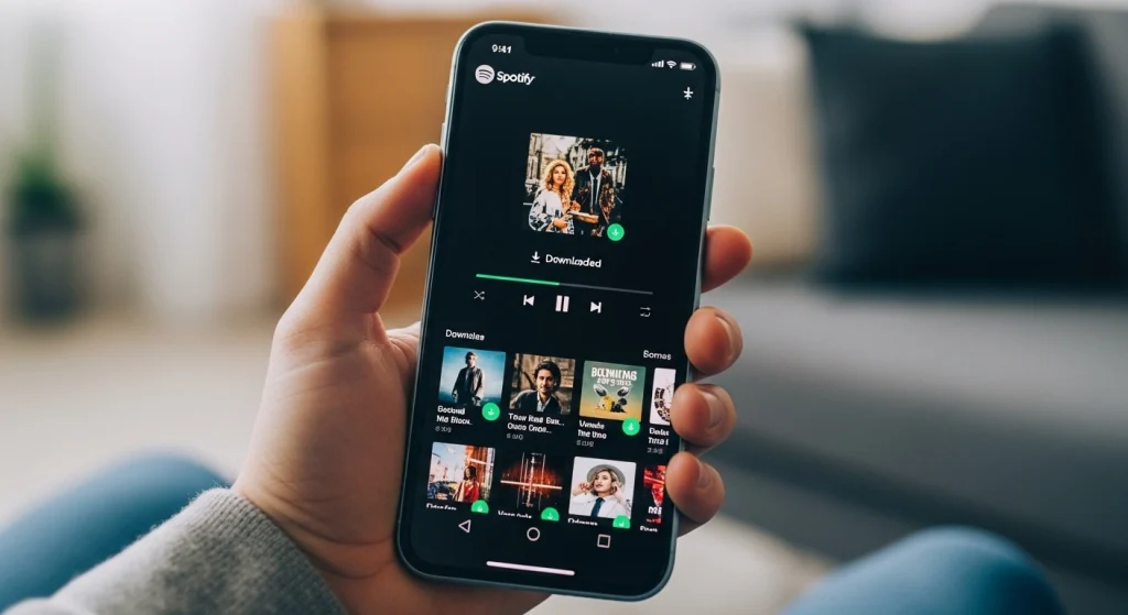 What Does Downloading Songs on Spotify Mean