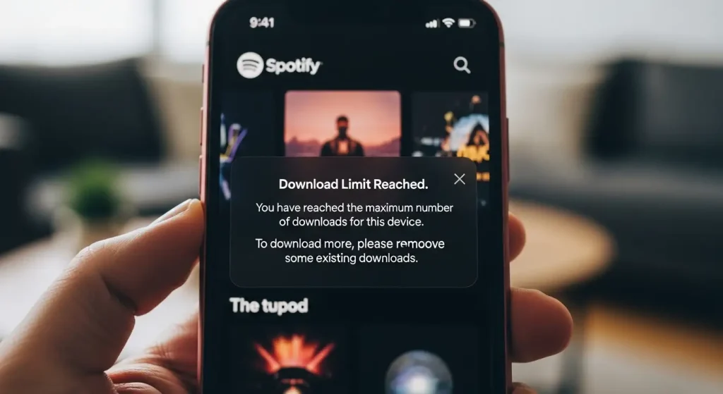 What Happens When You Hit Spotify Download Limit Per Device