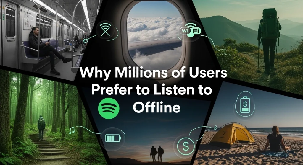 Why Millions of Users Prefer to Listen to Spotify Offline