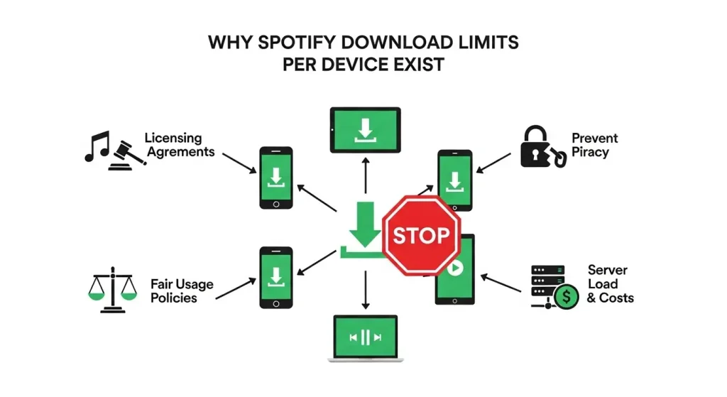 Spotify Download Limit Per Device Exists