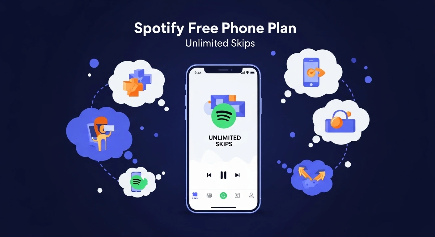 Spotify Free Phone Plan Unlimited Skips Explained