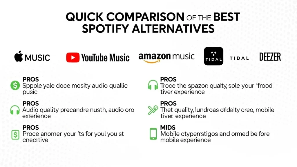 Best Spotify Alternatives