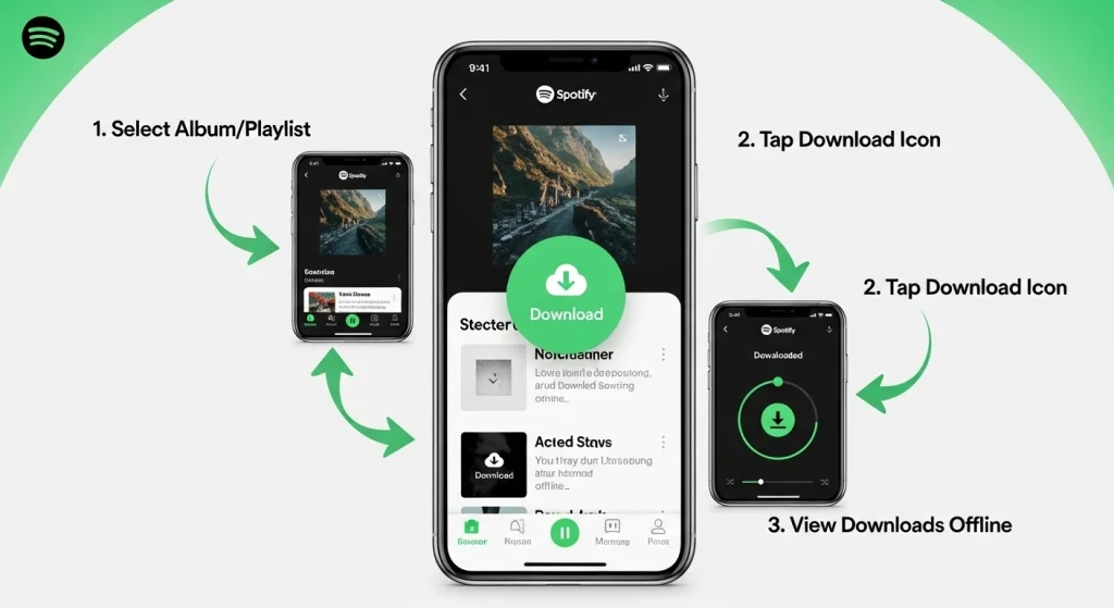 How to Download Songs on Spotify